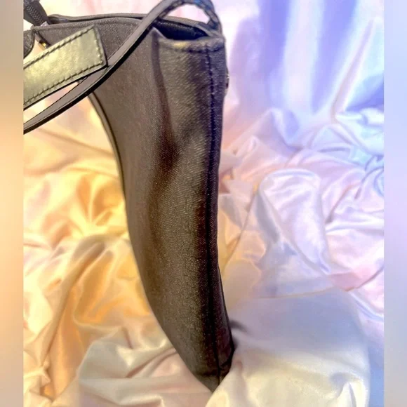 BVLGARI Monogram Canvas Crossbody Bag Rare Vintage 2000s Pristine AUTHENTIC - Picture 7 of 14